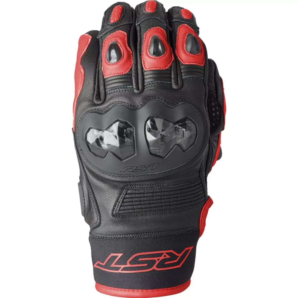 Gants RST Freestyle 3 D3O Noir Rouge