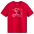 T-shirt Alpinestars MX Helmet CSF Rouge