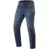 Jean REV'IT Detroit 3 Tapered L34 Bleu Foncé Délavé