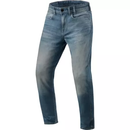 Jean REV'IT Keegan Tapered L34 Bleu Moyen Vintage - Pantalon moto REV'IT