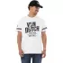 T-Shirt Helstons X Von Dutch Terry Blanc