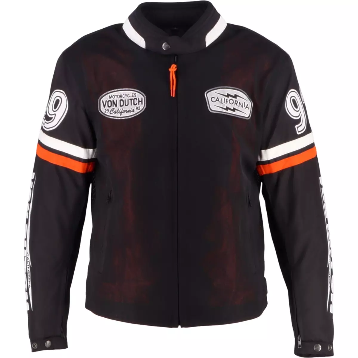 Blouson Helstons X Von Dutch California Air Noir Blanc