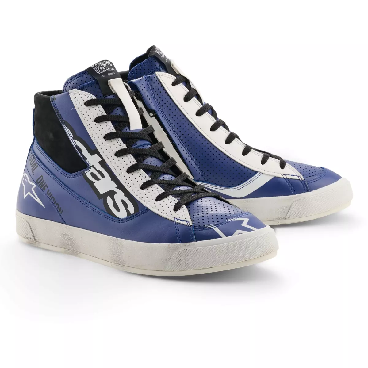 Baskets Alpinestars Stated Flair Bright Bleu Blanc Noir