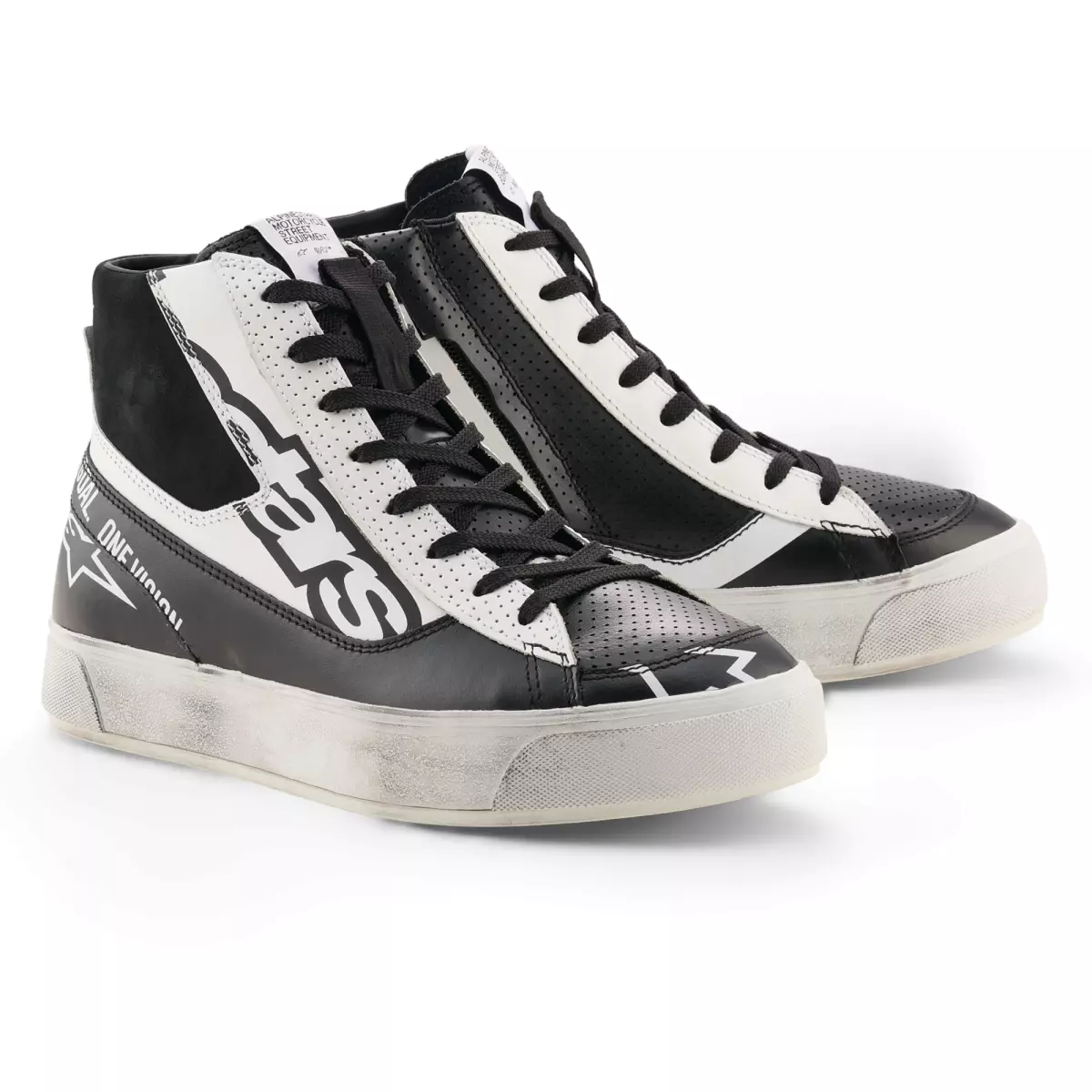Baskets Femme Alpinestars Stella Stated Flair Noir Blanc