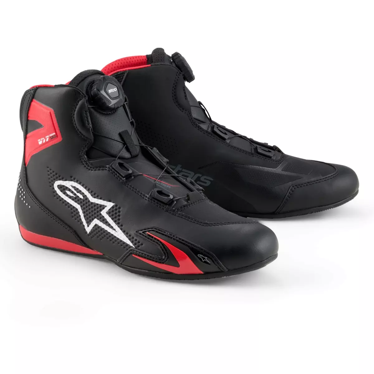 Baskets Alpinestars Celer Noir Rouge Brillant