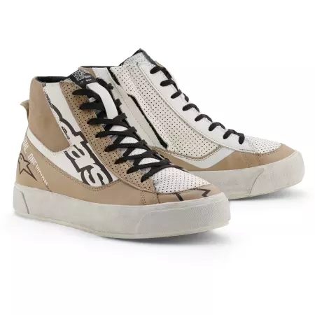 Baskets Femme Alpinestars Stella Stated Flair Warm Gris Blanc - Bottes et Chaussures Femme ALPINESTARS
