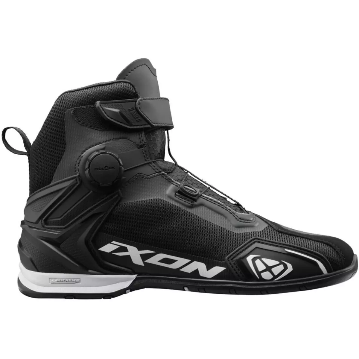Baskets Ixon Bull 2 Air Noir Blanc