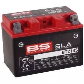 Batterie BS Battery BTZ14S 12V 11.8Ah - Prête À L'emploi
