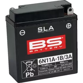 Batterie Bs Battery 6N11A-1B/3A 6V 11.6Ah - Prête À L'emploi