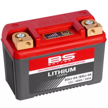 Batterie Bs Battery Lithium BSLI-04/06 12V 4Ah - Prête À L'emploi - Électricité BS BATTERY