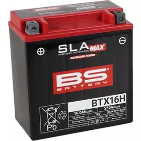 Batterie Bs Battery BTX16H 12V 16Ah - Prête À L'emploi