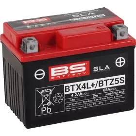 Batterie BS BATTERY BTX4L 12V 4.2Ah - Prête À L'emploi