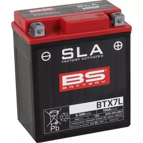 Batterie BS Battery BTX7L 12V 6.3Ah - Prête À L'emploi