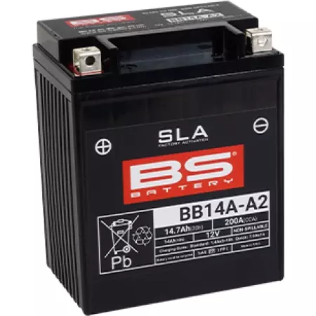 Batterie BS Battery BB14A-A2 12V 14.7Ah - Prête À L'emploi - Électricité BS BATTERY