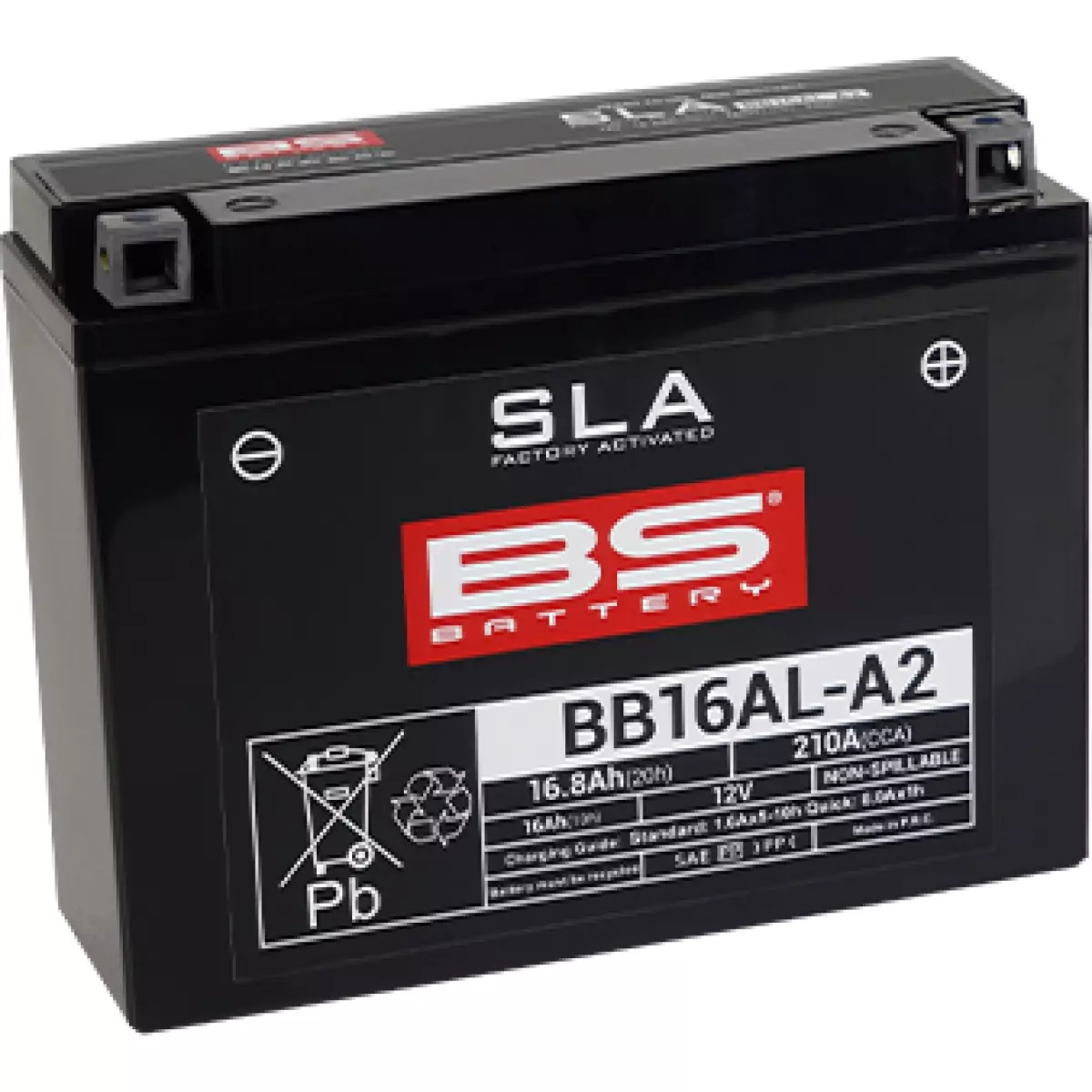 Batterie BS Battery BB16AL-A2 12V 16.8Ah - Prête À L'emploi