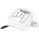 Casquette Furygan Trucker Rage Blanc Noir