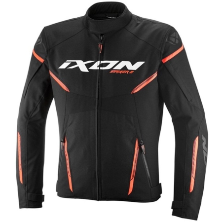 Blouson Ixon Striker 2 Noir Orange - Blouson Moto IXON