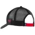 Casquette Furygan Trucker Rage Noir Blanc Rouge