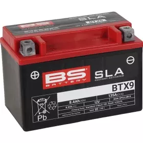 Batterie BS Battery BTX9 12V 8.4Ah - Prête À L'emploi