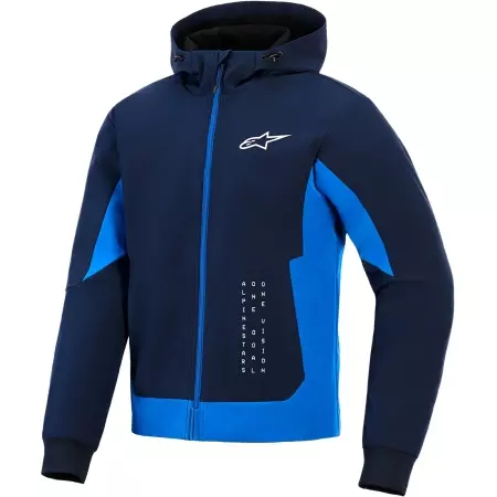 Sweat Alpinestars Radium Tech Bleu Nuit Bleu Royal - Blouson Moto ALPINESTARS