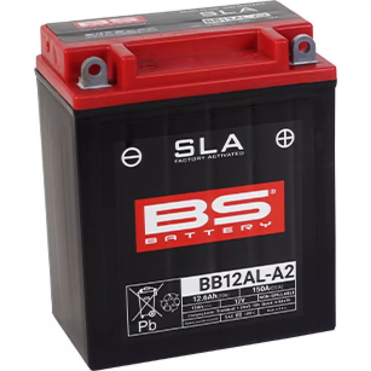 Batterie BS Battery BB12AL-A2 12V 12.6Ah - Prête À L'emploi