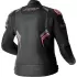 Blouson Femme RST S1 D3O Cuir Noir Rose Fluo