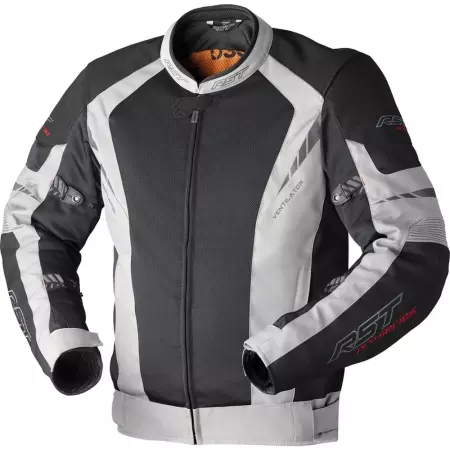 Blouson RST Pro Series Ventilator D3O Noir Argent - Blouson Moto RST