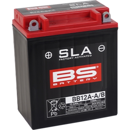 Batterie Bs Battery BB12A-A/B 12V 12.6Ah - Prête À L'emploi - Électricité BS BATTERY