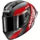 Casque Shark Aeron-GP Fim Racing  2 MotoGP Noir Rouge Chrome