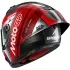 Casque Shark Aeron-GP Fim Racing  2 MotoGP Noir Rouge Chrome