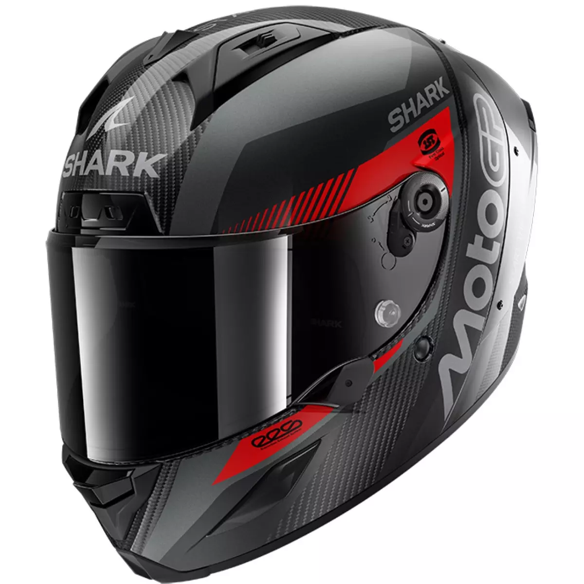 Casque Shark Aeron MotoGP Noir Gris Rouge
