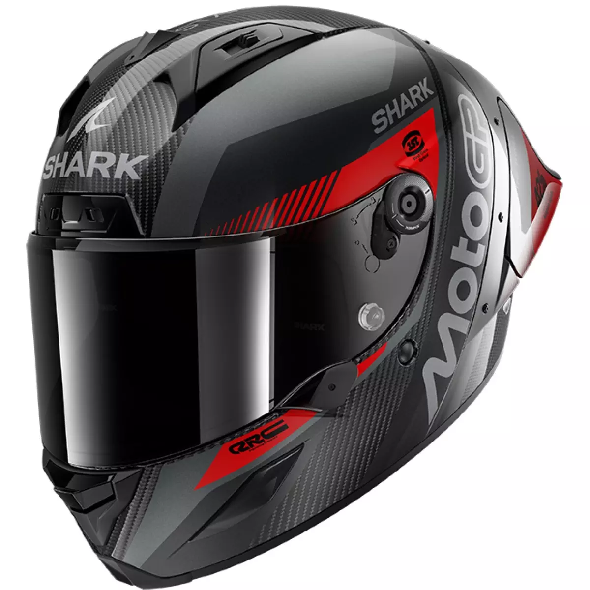 Casque Shark Aeron-GP Fim Racing  2 MotoGP Noir Gris Rouge