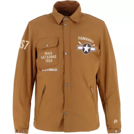 Surchemise Helstons Patriot Marron - Blouson Moto HELSTONS