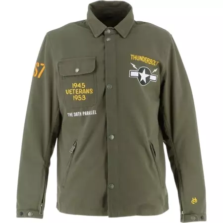 Surchemise Helstons Patriot Kaki - Blouson Moto HELSTONS