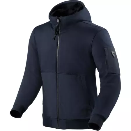Sweat À Capuche REV'IT Oakwood Bleu Foncé - Blouson Moto REV'IT