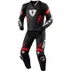 Combinaison 2 Pièces REV'IT Argon 3 Noir Rouge Néon