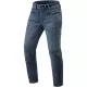 Jean REV'IT Detroit 3 Tapered L30 Bleu Foncé Délavé