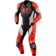 Combinaison REV'IT Hyperspeed 3 Gris Clair Rouge Néon