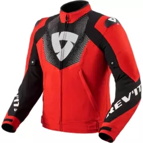 Blouson REV'IT Hyperspeed 3 H2O Rouge Noir