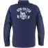 Surchemise Helstons X Von Dutch Stray Cat Bleu Dirty
