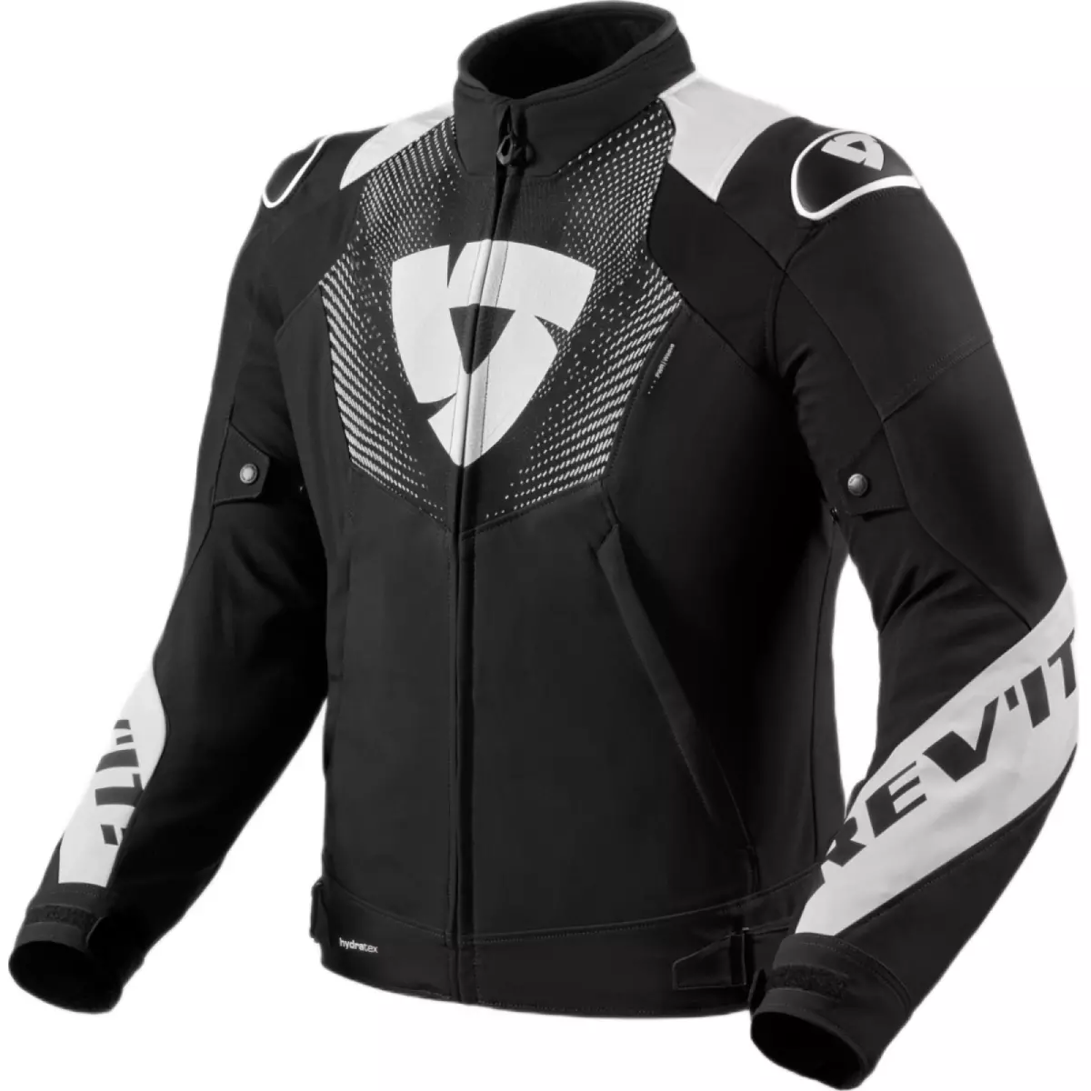Blouson REV'IT Hyperspeed 3 H2O Noir Blanc