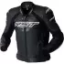 Blouson RST Tractech Evo D3O Cuir Noir Blanc