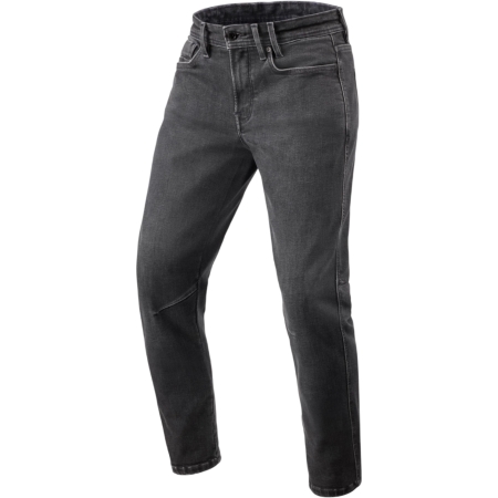 Jean REV'IT Detroit 3 Tapered L34 Noir Foncé Stone - Pantalon moto REV'IT