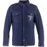 Surchemise Helstons X Von Dutch Stray Cat Bleu Dirty