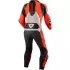 Combinaison REV'IT Hyperspeed 3 Gris Clair Rouge Néon