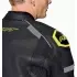 Blouson RST S1 D3O Cuir Noir Jaune Fluo