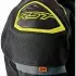 Blouson RST S1 D3O Cuir Noir Jaune Fluo
