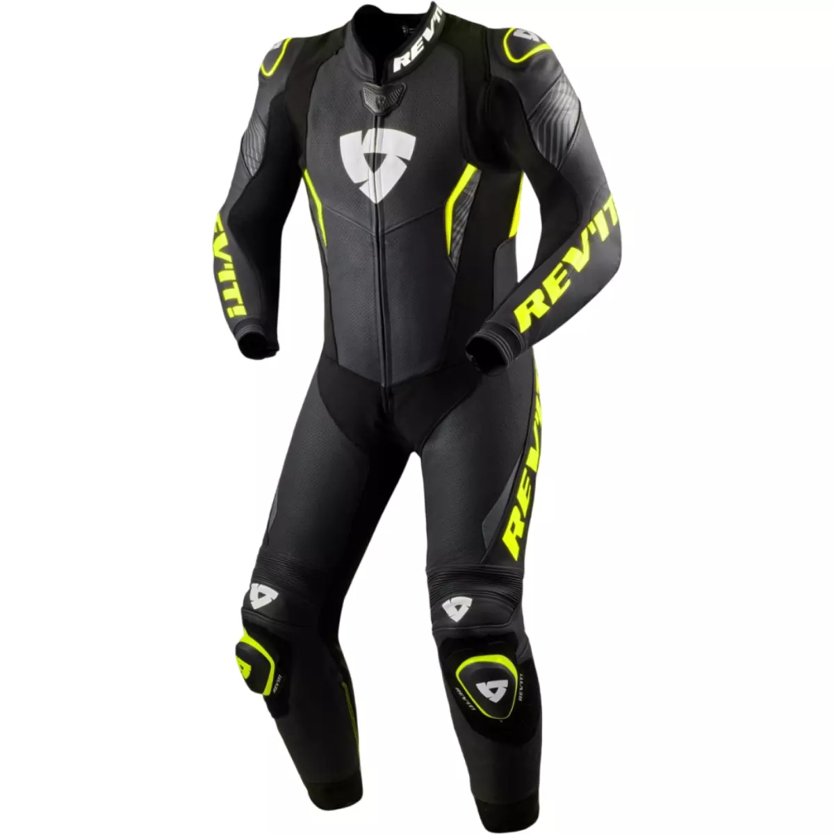 Combinaison REV'IT Argon 3 Noir Jaune Néon