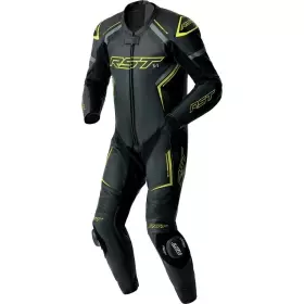 Combinaison RST S1 D3O Noir Jaune Fluo