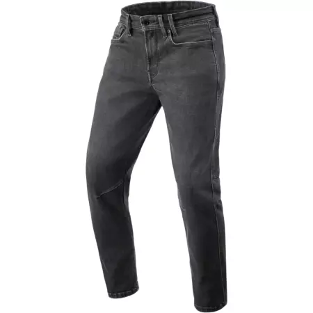 Jean REV'IT Detroit 3 Tapered L32 Noir Foncé Stone - Pantalon moto REV'IT